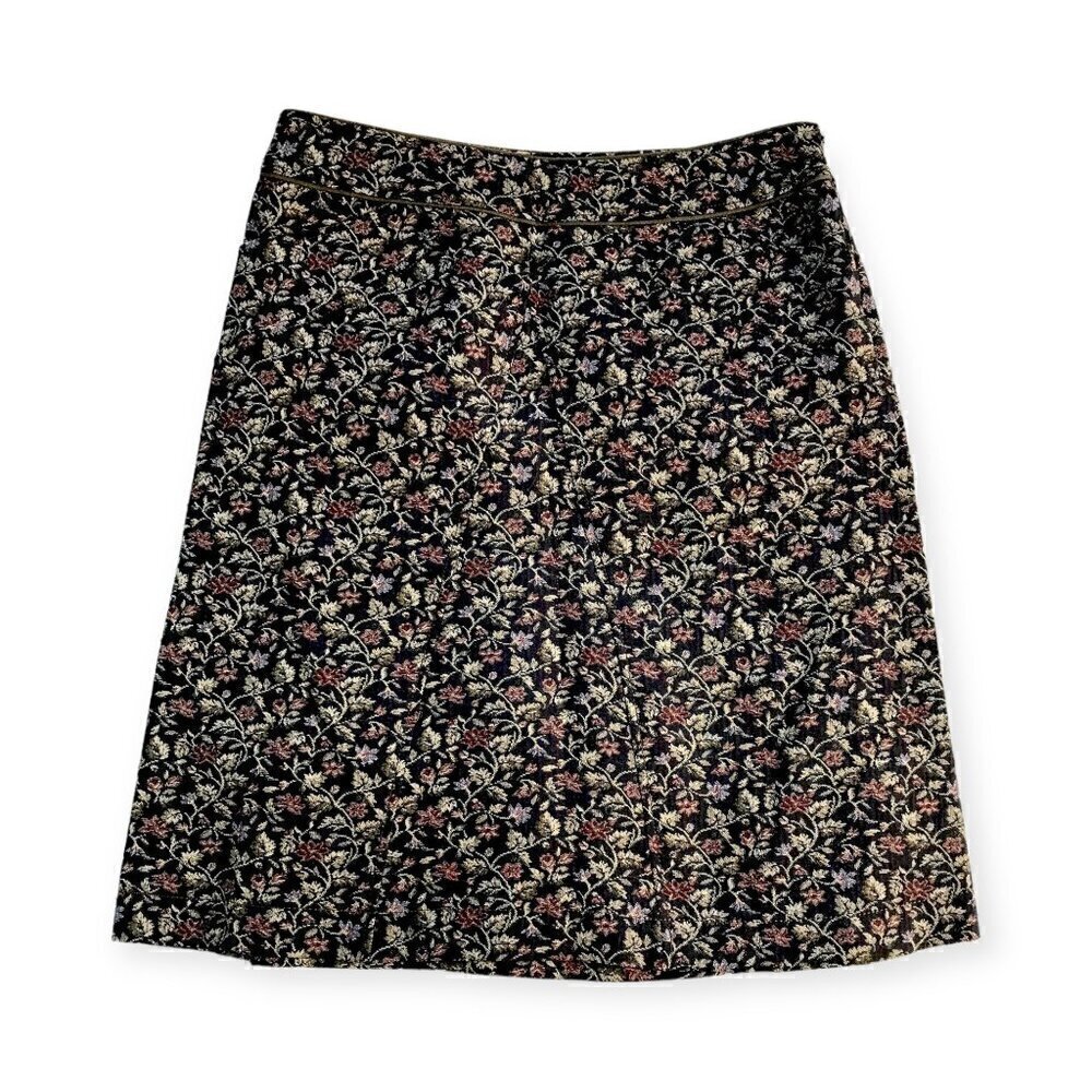 Philosophy di Alberta Ferretti Gobelin Weave Jacquard skirt. SIze 10, Vintage Y